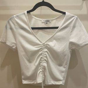 Cropped shirt